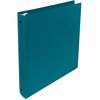 Better Office Products 3 Ring Poly Binder with Pocket, 1 Inch, Letter Size, Black, Blue, Teal, Yellow 11199